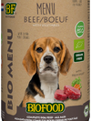 Organic Beef Menu Dog Wet