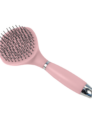 Longhair Brush with Gel Handle Pink