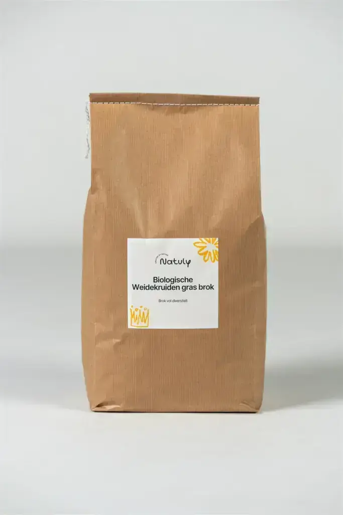 Natuly Organic Herbs Grass pellets 1 kg 1x TOO GOOD TO GO