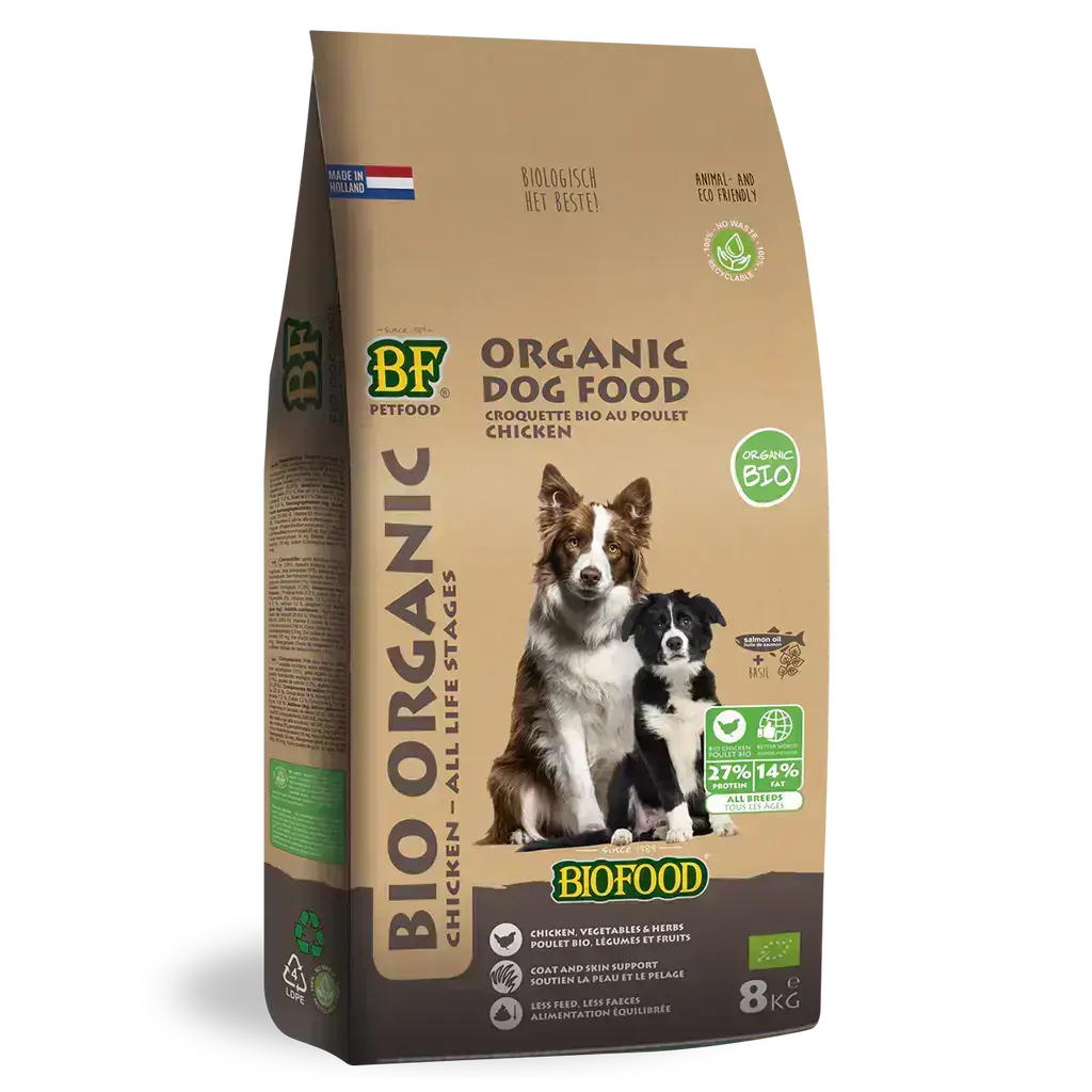 Organic Chicken Dry 8 kg
