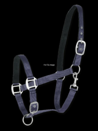 Satin Halter Blue