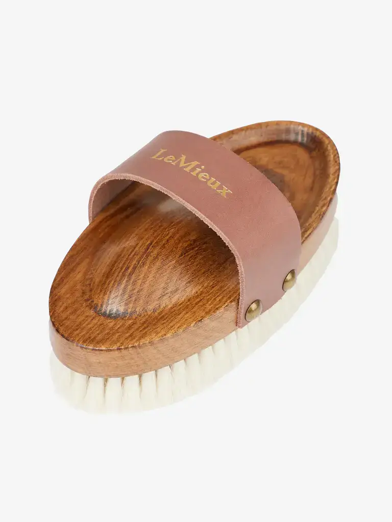 Artisan Soft Goats Hair Brush Brown