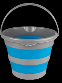 Foldable bucket, 10 litre