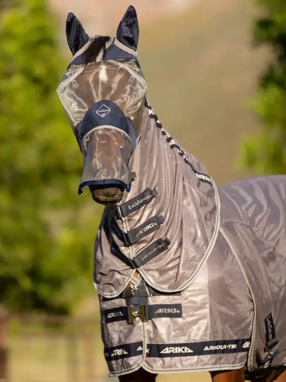 ArmourShield Pro Full Fly Mask Navy - Image 2
