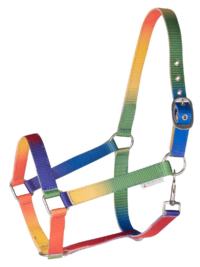 Rainbow coloured Halter