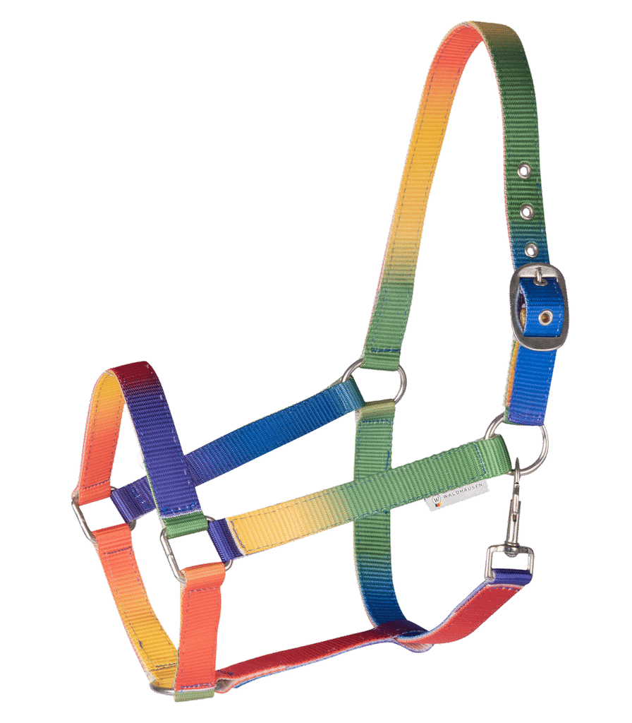 Rainbow coloured Halter
