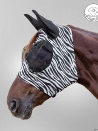 Puck Zebra Fly mask