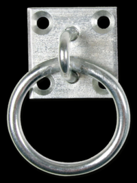 Tie Ring on Wall Plate