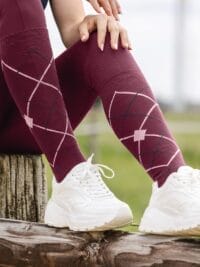 ARGYLE RIDING SOCKS
