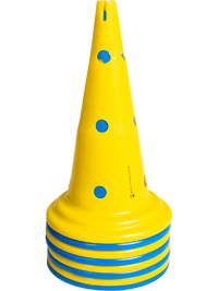 Set of 8 XL pylons including bag (height 50 cm)