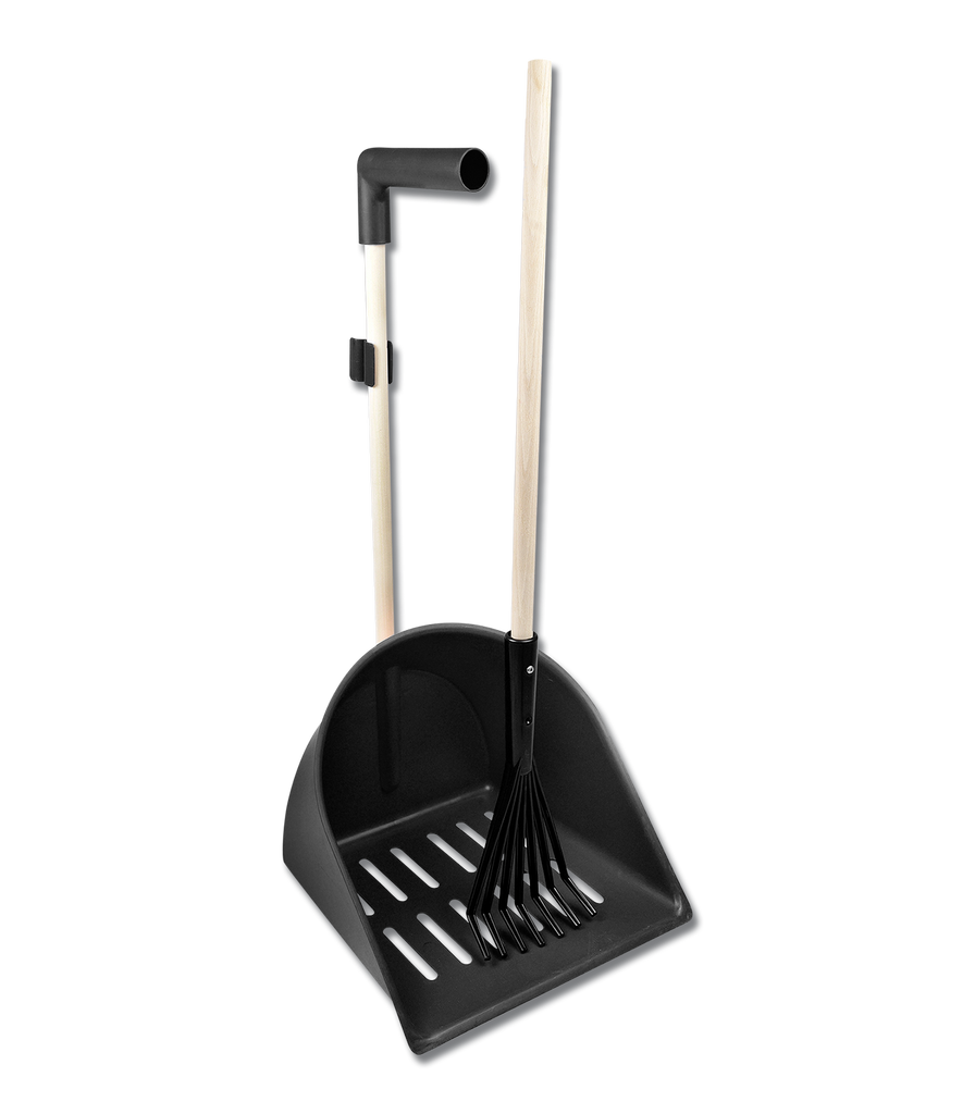 XL Shaker Manure Scoop with rake