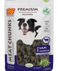 BF Petfood Meat Chunks Lam 200 gram