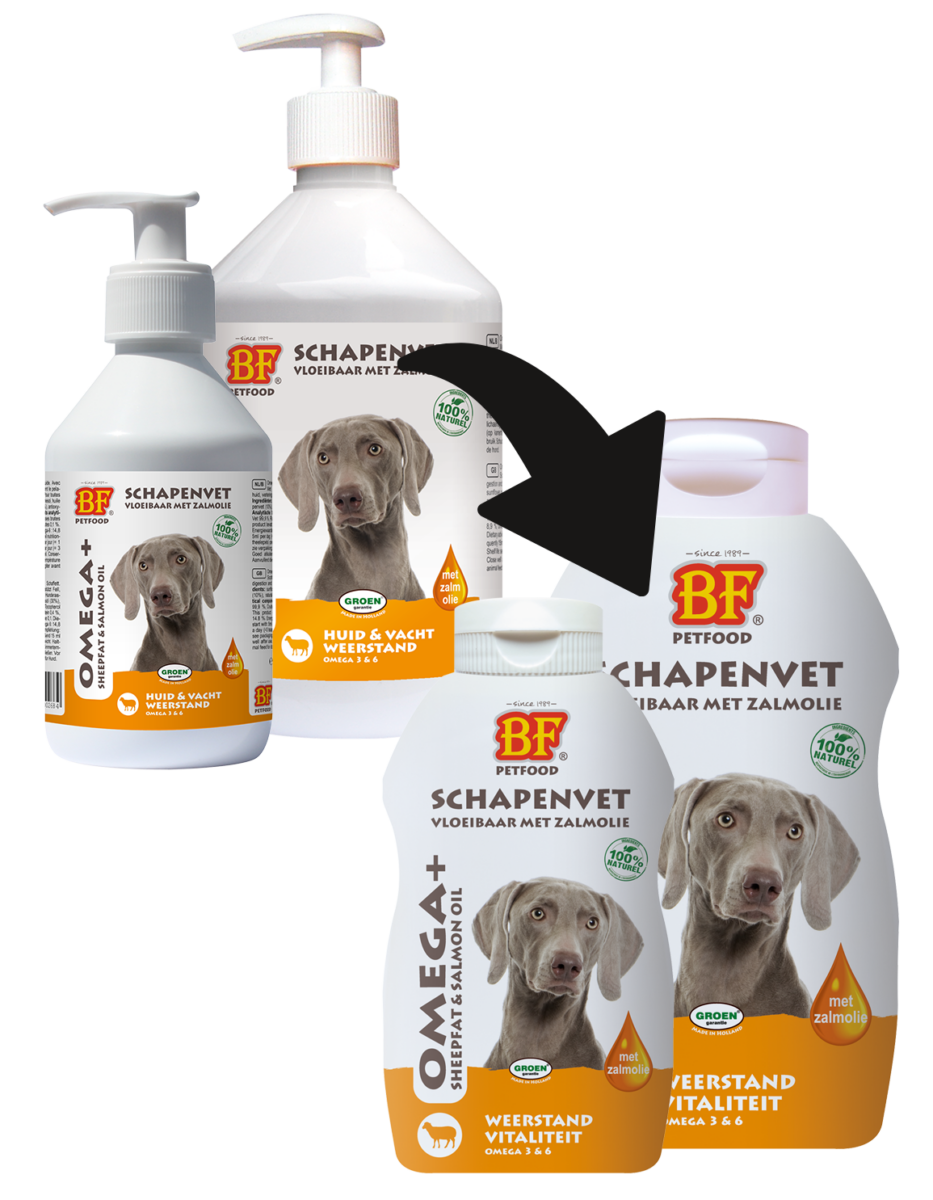 BF Petfood OMEGA+ Liquid sheep fat 250ml 1 BF Petfood OMEGA+ Liquid sheep fat 250ml
